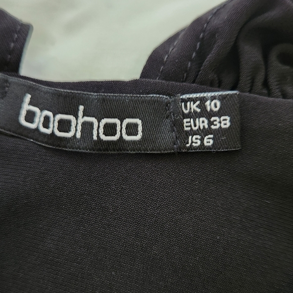 Boohoo off the shoulder bodysuit size US 6 - Picture 3 of 10